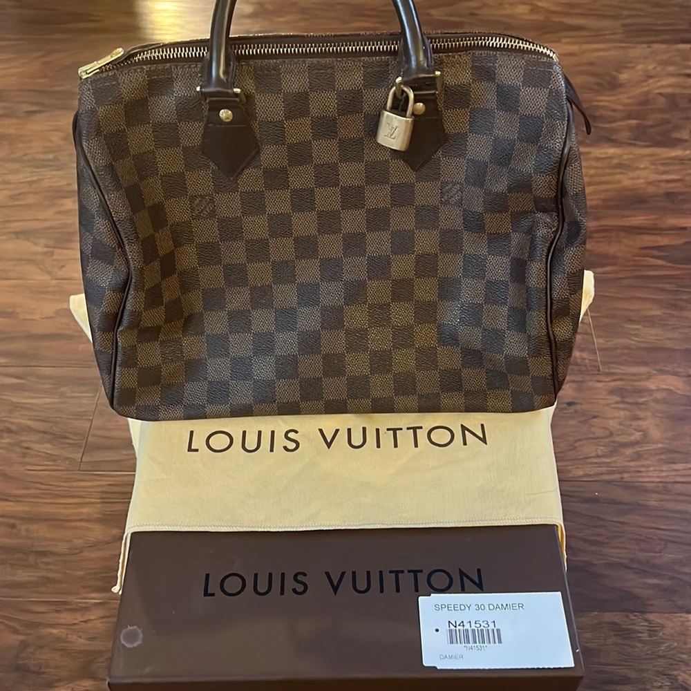 Louis Vuitton bag with box